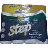 Step Tuvalet Kağıdı 24'lü 3 Katlı - Beyaz