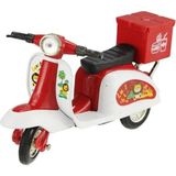 StepCo Çek Bırak Metal Vespa Motor cm - FY361A-D - Kırmızı - 1 Adet - 10 cm