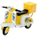 StepCo Çek Bırak Metal Vespa Motor cm - FY361A-D - Sarı - 1 Adet - 10 cm