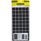 StepCo Pacific 6020 Bl Yapışkanlı Keçe 20 mm x 20 mm Siyah - Çok Renkli