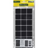 StepCo Pacific 6030 Bl Yapışkanlı Keçe 30 mm x 30 mm Siyah - Çok Renkli