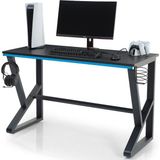 Stepgamer Nax 60x120 cm Profesyonel Oyuncu Masası - siyah
