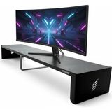 Stepgamer Premium Monitör Standı - Siyah - 137x20x14