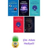 Stephen Hawking 5 Kitap Seti + Çim Adam Hediye - Hayır