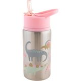 Stephen Joseph Kız Çocuk Paslanmaz Çelik Suluk Pembe Dinozor - Carter's - Pembe - Standart - SJ117559A-PEMBE-STANDART