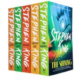 Stephen King Collection 5 Books Set (The Shining, Salem's Lot, Firestarter, Doctor Sleep & Cujo)