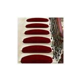 Stepmat Bordo Kendinden Yapışkanlı Merdiven Basamak Paspası/Halısı