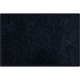 Stepmat Velür Toz Kontrollü Pvc Tabanlı Nem Alıcı Kapı Önü Paspası - 40 x 60 cm - Antrasit