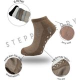 Steppe Berry 6'lı Kadın Pilates Yoga Çorabı - Renkli - 36 - 39