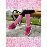 Steppe Berry Simli Çocuk Tozluk - Pembe - 4 - 8 Yaş
