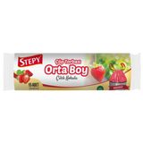 Stepy Çilek Kokulu Orta Boy 15'li Büzgülü Çöp Torbası