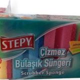 STEPY Çizmez Bulaşık Süngeri 4'lü Paket