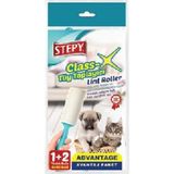 Stepy Class Tüy Toplayıcı 1+2 Rulo 50 Yaprak + 2 Yedek - Beyaz