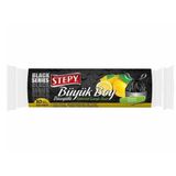 Stepy Limon Kokulu Büzgülü Büyük Boy 10 Adet Çöp Torbası
