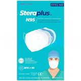 Steraplus FFP2 N95 Tekli Paketlenmiş Beyaz Koruyucu Maske 10'lu