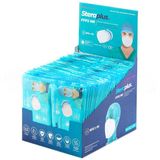 Steraplus FFP2 N95 Tekli Paketlenmiş Beyaz Koruyucu Maske - 150'li Stant