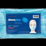 Steraplus Siyah 5x10'lu Full Ultrasonik 3 Katlı Telli Maske