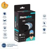Steraplus Siyah FFP2 5 Katmanlı Telli N95 10'lu Maske