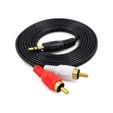 Stereo - Aux To 2 X Rca 1 5 Metre Kablo Ses Sistemi Kablosu