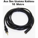 Stereo Ses Kulaklık Uzatma Kablosu 10 M