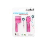 STERIBALL ELEKTRİKLİ /PİLLİ DİŞ FIRÇALARI İÇİN HİJYENİK DİŞ FIRÇASI KORUMA KABI-2'Lİ PEMBE X 2