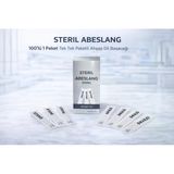Steril Abeslang 100'Lü 1 Paket Tek Tek Paketli Ahşap Dil Basacağı Spatula