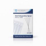 Steril Akupunktur İğnesi(Klavuz Tüplü)100’lü Paket (0.25 X 30 mm)