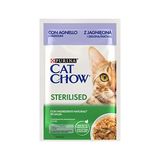 Sterilised Kuzu Etli Kısırlaştırılmış Yetişkin Kediler Için Yaş Kedi Maması Pouch (26 x 85 Gr)