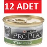 Sterilised Somon Kisir Kedi Konservesi 85 Gr X 12 Adet Yas Mama