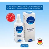 Sterilox 200 ml Antiseptik & Dezenfektan Sıvı Özellikli Alkolsüz Kullanıma Hazır