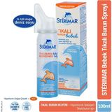 Sterimar Bebek Tıkalı Burun Spreyi Hipertonik 100 ml 3 Ay ve Üzeri İçin Doğal Deniz Suyu