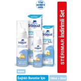 STERIMAR Isotonic Baby Burun Spreyi 100ML + 50ML Seti 0-3 Yaş Bebekler İçin Özel Formül
