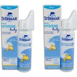 Sterimar Isotonic Baby Burun Spreyi 50 ml X2 0-3 Yaş Arası Çocuklar İçin Doğal Deniz Suyu