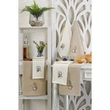 Sternen Glanz 6 Lı Muffak Havlusu Seti 40X60 - Kahverengi - 40 x 60 cm