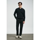 Sterno Smart Erkek Chino Pantolon Slim Fit Siyah