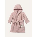 Sterntaler Emmi Girl Çocuk Bornozu Pamuk Kapüşonlu - Pembe
