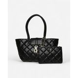 Steve Madden Bflore Blk/Sil Kadın Siyah Tote Çanta Bflore - --