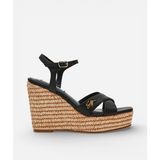Steve Madden Cylo Black Leat Kadın Siyah Sandalet Cylo