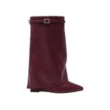 Steve Madden Koyu Bordo Çizme SHOCKER, 40,5, 5003318794, Koyu Bordo, Kadın