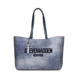 Steve Madden Omuz Çantası, Standart, BCOCOS, denim, Kadın