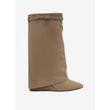 Steve Madden Shocker Taupe Çizme, 37, SHOCKER-TAUPE, bej, Kadın