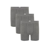 Steve Wolls Erkek Gri 3’Lü Uzun Paça Bambu Boxer - 25201 Gri L
