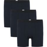 Steve Wolls Erkek Lacivert 3’lü Uzun Paça Bambu Boxer - 25201 - 2XL