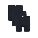 Steve Wolls Erkek Lacivert 3’Lü Uzun Paça Bambu Boxer - 25201 Lacivert 2XL