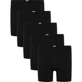 Steve Wolls Erkek Siyah 5’li Uzun Paça Bambu Boxer - 25203 (BUS100) - 2XL