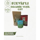Stevia Türkiye Stevia Şeker Oru Granül Toz Ilaveli Yeşilçay 50 gr - Bitki Çayı
