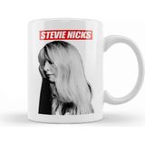 Stevie Nicks 01 Kupa Bardak Porselen - 1 Adet - 330 ml - Beyaz