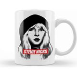 Stevie Nicks Kupa Bardak Porselen - 1 Adet - 330 ml - Beyaz