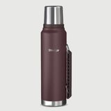 Stevig 1 Camper Klasik Kulplu Sızdırmaz Çelik Termos 1.2 Lt Dark Plum ST-258 - Bordo - 1,2 lt