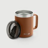 Stevig 1 Cap Daily Mug Kupa Çelik Termos 350 ml Autumn Leaf ST-267 - Turuncu